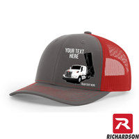 RICHARDSON 112 - Peterbilt 567 Trailer Up  - Your Text Snapback Hats - Free Shipping