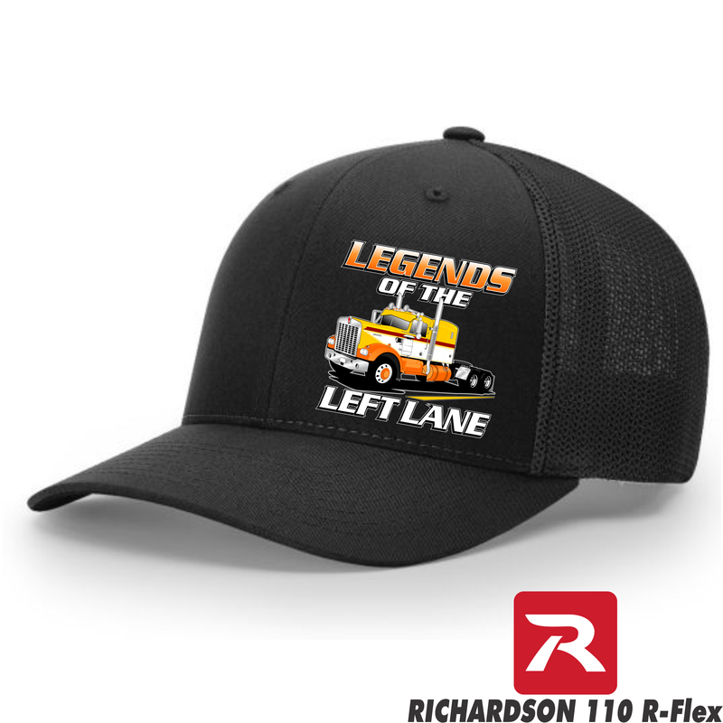 Legends of the Left Lane - 1974 Kenworth  A Model - Richardson 110 R-Flex Fitted Hat - Free Shipping