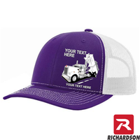RICHARDSON 112 -Kenworth W900 End Dump  - Your Text Snapback Hats - Free Shipping