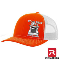 RICHARDSON 112 - Peterbilt Car Hauler  - Your Text Snapback Hats - Free Shipping