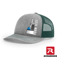 RICHARDSON 112 - Peterbilt Front End  - Your Text Snapback Hats - Free Shipping