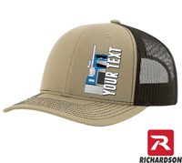 RICHARDSON 112 - Kenworth W900 Front End   - Your Text Snapback Hats - Free Shipping