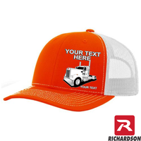 RICHARDSON 112 - Kenworth Day Cab  - Your Text Snapback Hats - Free Shipping