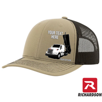 RICHARDSON 112 - Peterbilt 567 Trailer Up  - Your Text Snapback Hats - Free Shipping