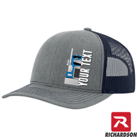 RICHARDSON 112 - Kenworth W900 Front End   - Your Text Snapback Hats - Free Shipping
