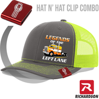 Legends of the Left Lane - 1974 Kenworth  A Model - Richardson 112 Hat - Free Shipping
