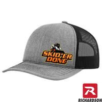 Skid'er Done -RICHARDSON 112 - Skid Steer - Snapback  Trucker Hat - Free Shipping
