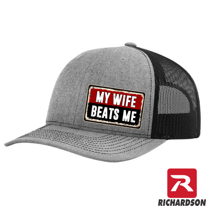 My Wife Beats Me - RICHARDSON 112 Hat  - Free Shipping