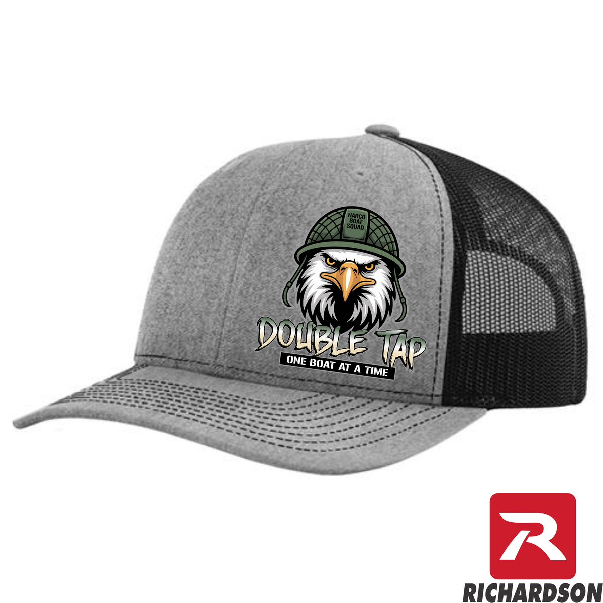 Double Tap - One Boat at a Time - Richardson 112 Hat - Free Shipping
