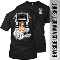 Easily Distracted Boob Kenworth W900 - Made in the USA Apparel