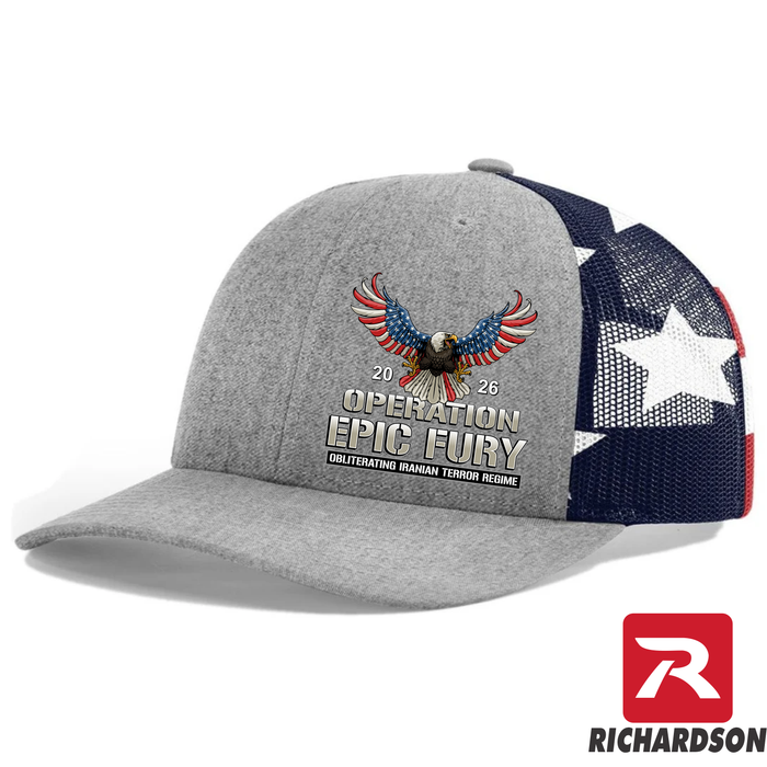 Operation Epic Fury - RICHARDSON 112 Hat  - Free Shipping
