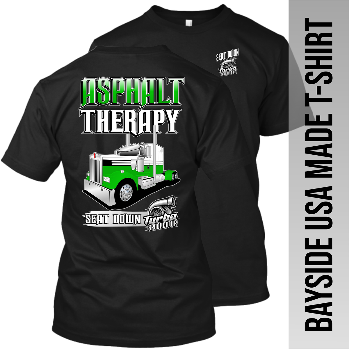 Asphalt Therapy - Kenworth - Made in the USA Apparel