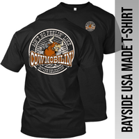 Ain't No Feelin' Like Cowmobilin' - Bovine Relocation - Made in the USA T-Shirt