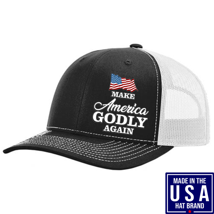 Make America Godly Again -  Made in the USA Hat Brand  - Free Shipping
