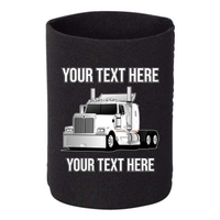 Western Star - 1 DOZEN Can Cooler Koozies - Your Text Here - Free Shipping