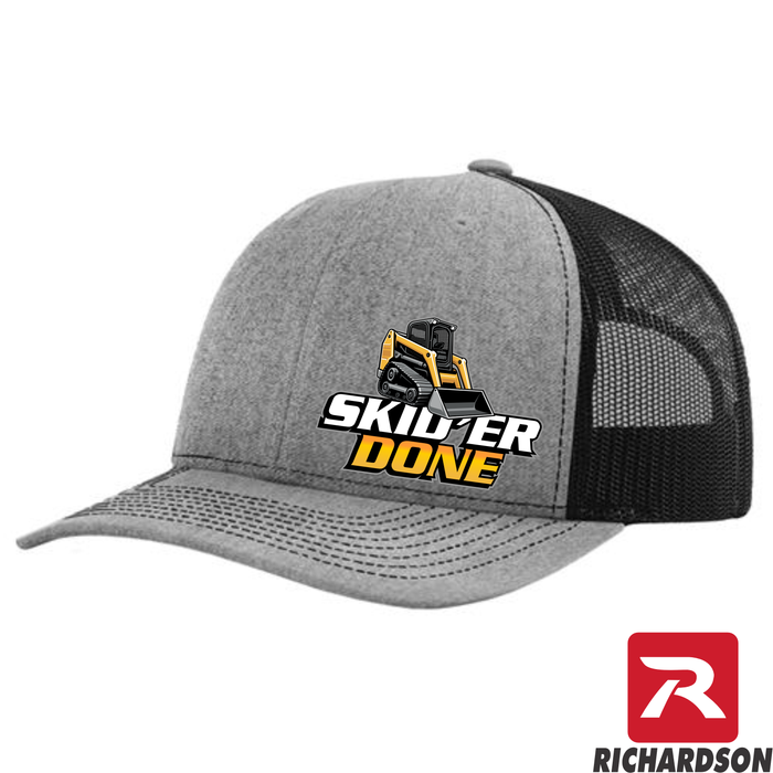 Skid'er Done -RICHARDSON 112 - Skid Steer Tracks  - Snapback  Trucker Hat - Free Shipping