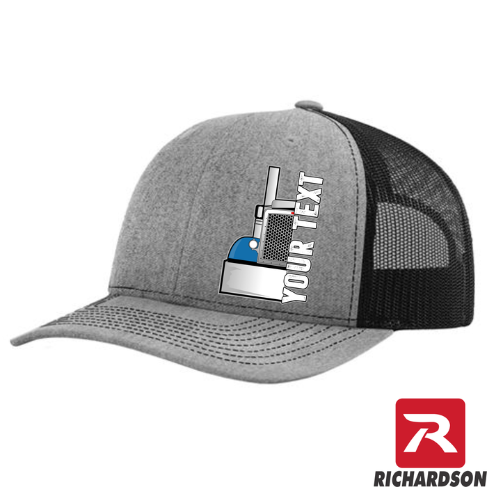 RICHARDSON 112 - Peterbilt Front End  - Your Text Snapback Hats - Free Shipping
