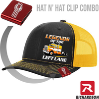 Legends of the Left Lane - 1974 Kenworth  A Model - Richardson 112 Hat - Free Shipping
