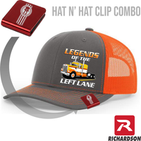 Legends of the Left Lane - 1974 Kenworth  A Model - Richardson 112 Hat - Free Shipping