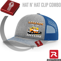 Legends of the Left Lane - 1974 Kenworth  A Model - Richardson 112 Hat - Free Shipping