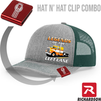 Legends of the Left Lane - 1974 Kenworth  A Model - Richardson 112 Hat - Free Shipping