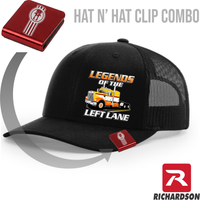 Legends of the Left Lane - 1974 Kenworth  A Model - Richardson 112 Hat - Free Shipping
