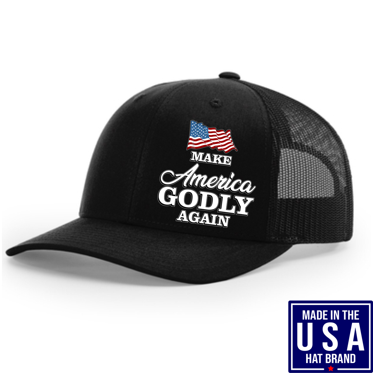 Make America Godly Again -  Made in the USA Hat Brand  - Free Shipping