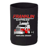 Western Star - 1 DOZEN Can Cooler Koozies - Your Text Here - Free Shipping