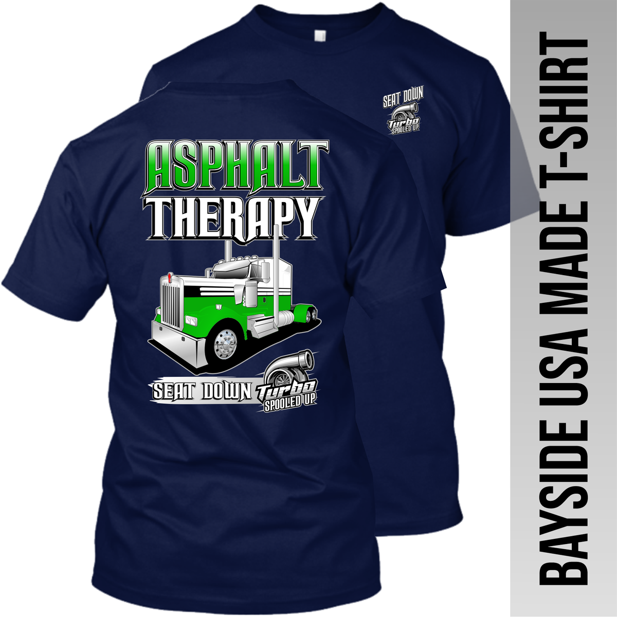 Asphalt Therapy - Kenworth - Made in the USA Apparel