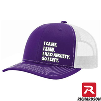 Anxiety Hat  - RICHARDSON 112 Hat  - Free Shipping