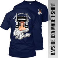 Easily Distracted Boob Kenworth W900 - Made in the USA Apparel