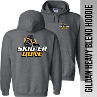 Skid'er Done Tracks - Skid Steer - Hoodie