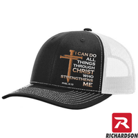 I Can Do All Things Through Christ  - RICHARDSON 112 Hat  - Free Shipping
