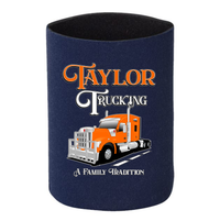 Kenworth W990 - 1 DOZEN Can Cooler Koozies - Your Text Here - Free Shipping