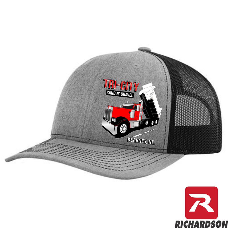 RICHARDSON 112 -Kenworth Dump Truck  - Your Text Snapback Hats - Free Shipping