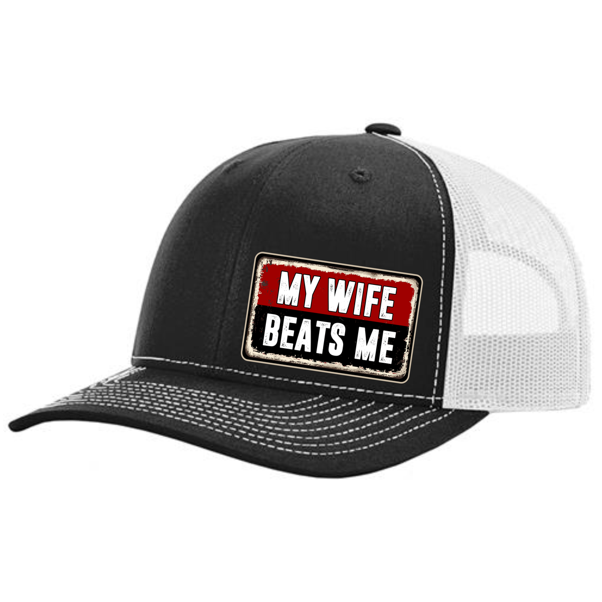 My Wife Beats Me - RICHARDSON 112 Hat  - Free Shipping