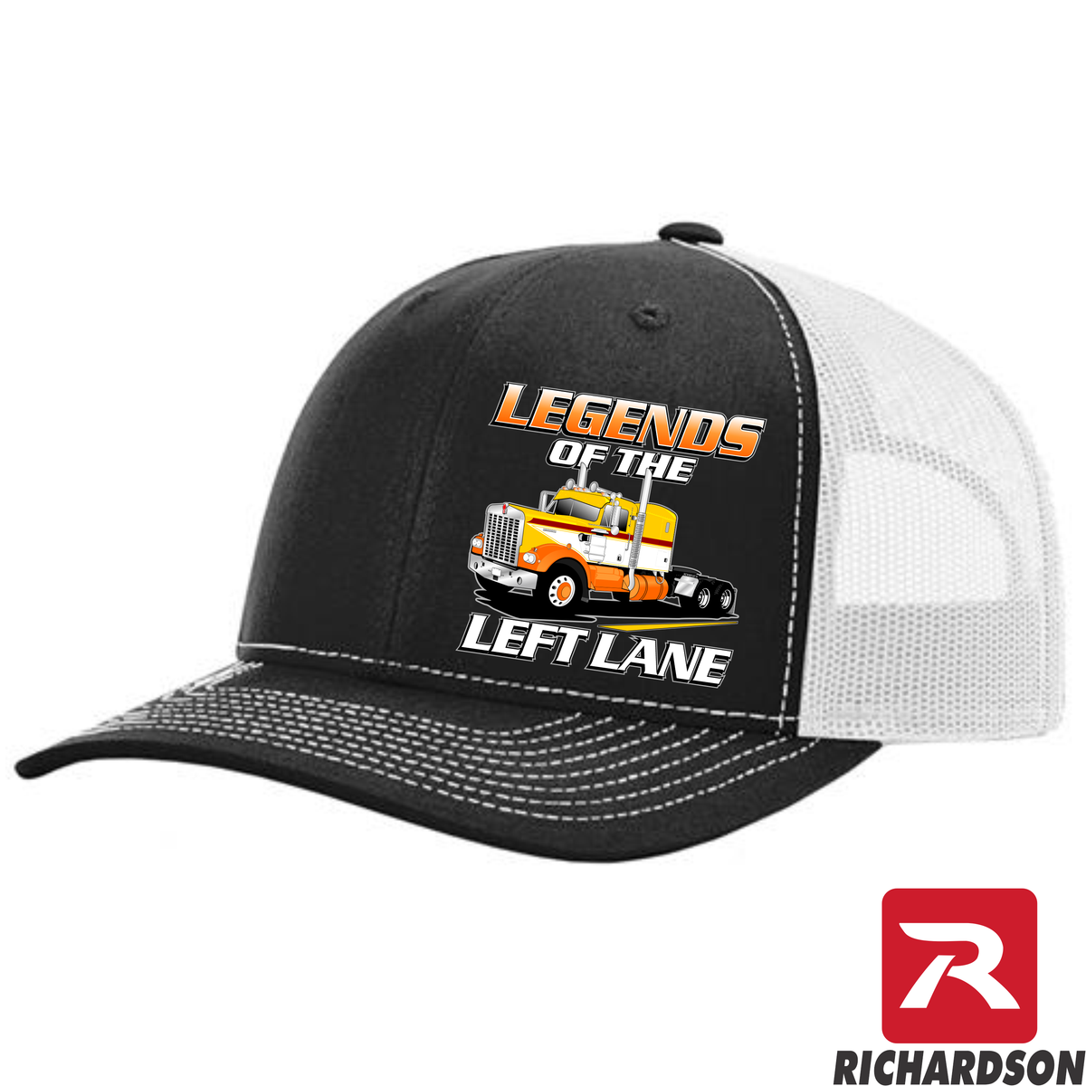 Legends of the Left Lane - 1974 Kenworth  A Model - Richardson 112 Hat - Free Shipping