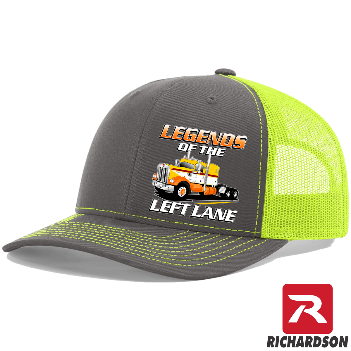 Legends of the Left Lane - 1974 Kenworth  A Model - Richardson 112 Hat - Free Shipping