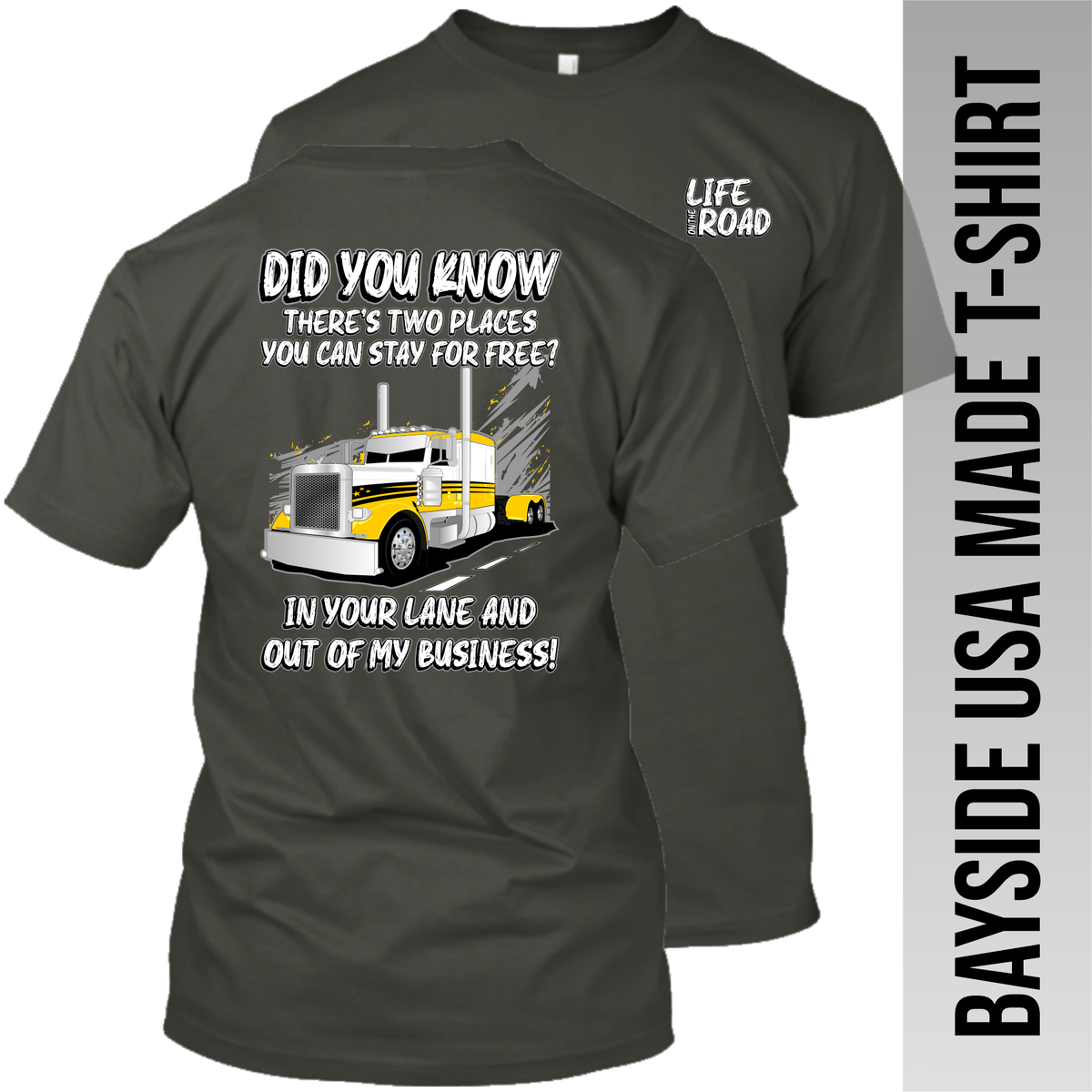 Did You Know There are 2 Places - Peterbilt - Made in the USA Apparel