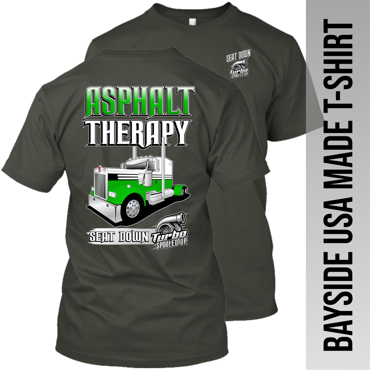 Asphalt Therapy - Kenworth - Made in the USA Apparel