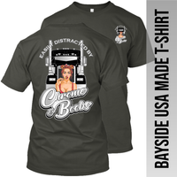 Easily Distracted Boob Kenworth W900 - Made in the USA Apparel