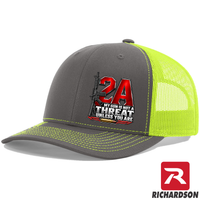 2A - AR-15 - My Gun Is Not a Threat Unless You Are - Richardson 112 Hat - Free Shipping