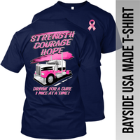 Strength Courage Hope - Breast Cancer - Kenworth - Made in the USA - Apparel