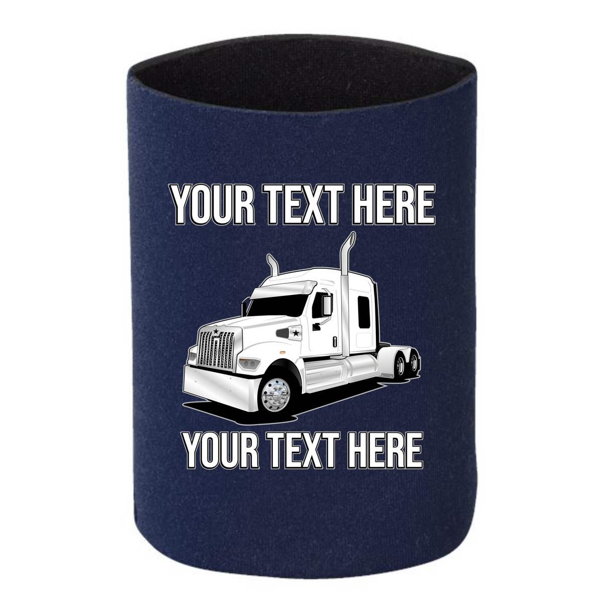 Western Star 49x - 1 DOZEN Can Cooler Koozies  - Your Text Here - Free Shipping