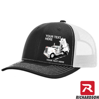 RICHARDSON 112 -Kenworth W900 End Dump  - Your Text Snapback Hats - Free Shipping