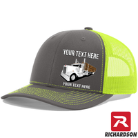 RICHARDSON 112 - Kenworth Log Hauler   - Your Text Snapback Hats