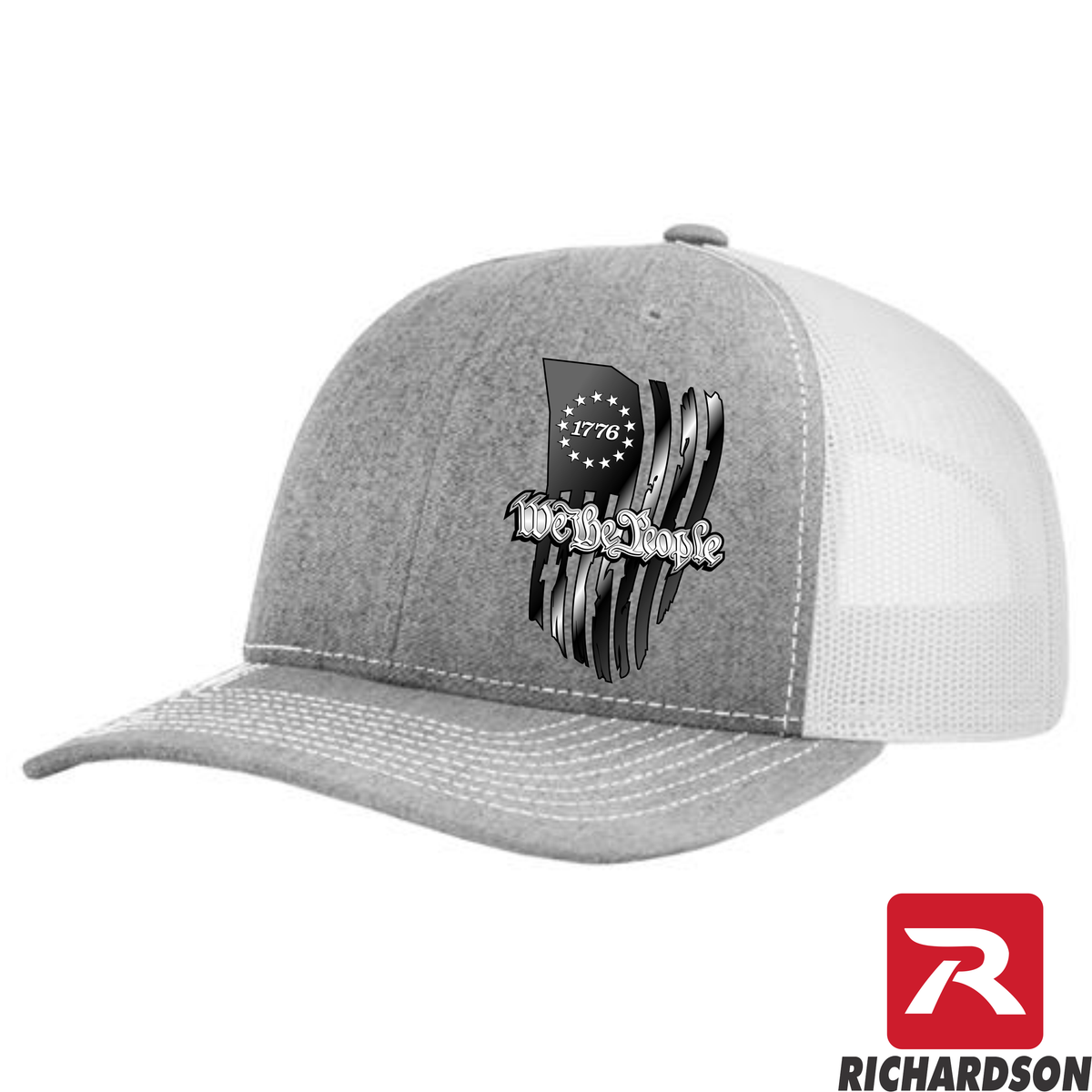 1776 We The People - Tattered Flag - Richardson 112 Hat - Free Shipping