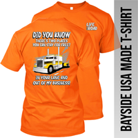 Did You Know There are 2 Places - Peterbilt - Made in the USA Apparel