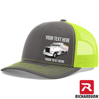 RICHARDSON 112 - Peterbilt Dump Truck 357 - Your Text Snapback Hats - Free Shipping