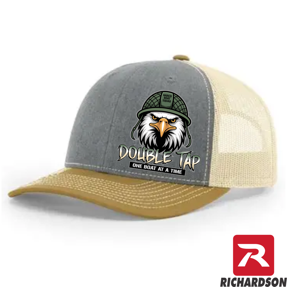Double Tap - One Boat at a Time - Richardson 112 Hat - Free Shipping